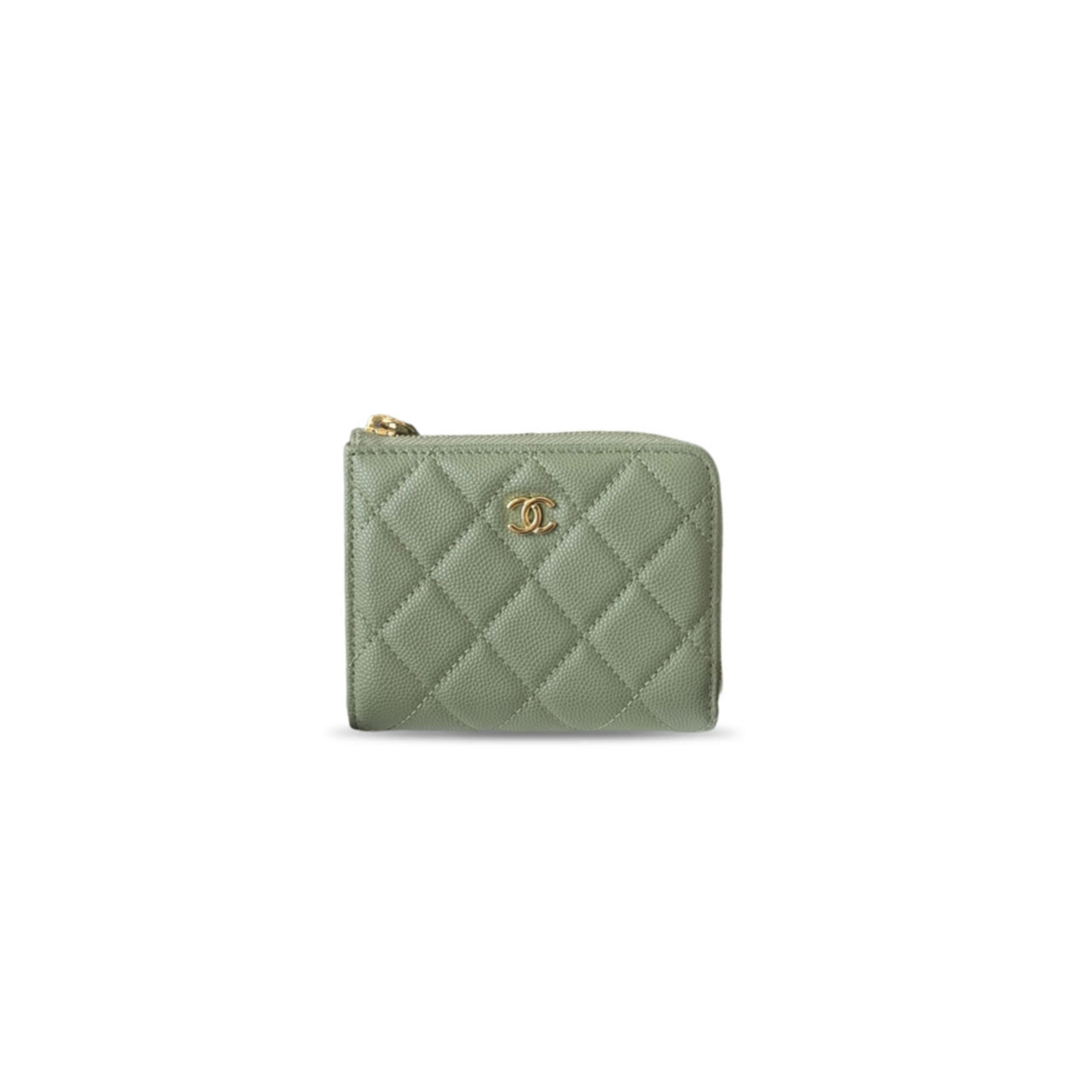 CHANEL CLASSIC ZIPPED COIN PURSE WALLET AP3999 (11.5*9.5*2cm)